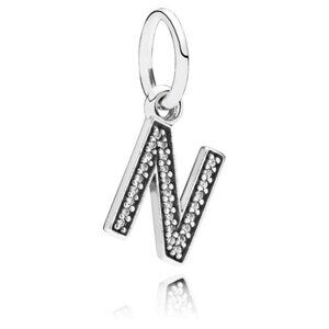 Pandora Initial N Dangling Charm ONLY 6 in Stock